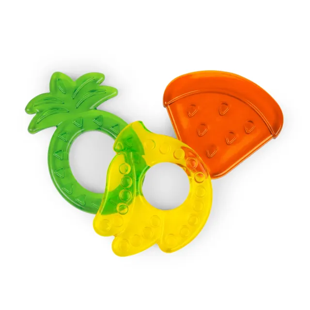 Bright Starts Juicy Chews Beißring Obst 3er Pack ab 3 Monate