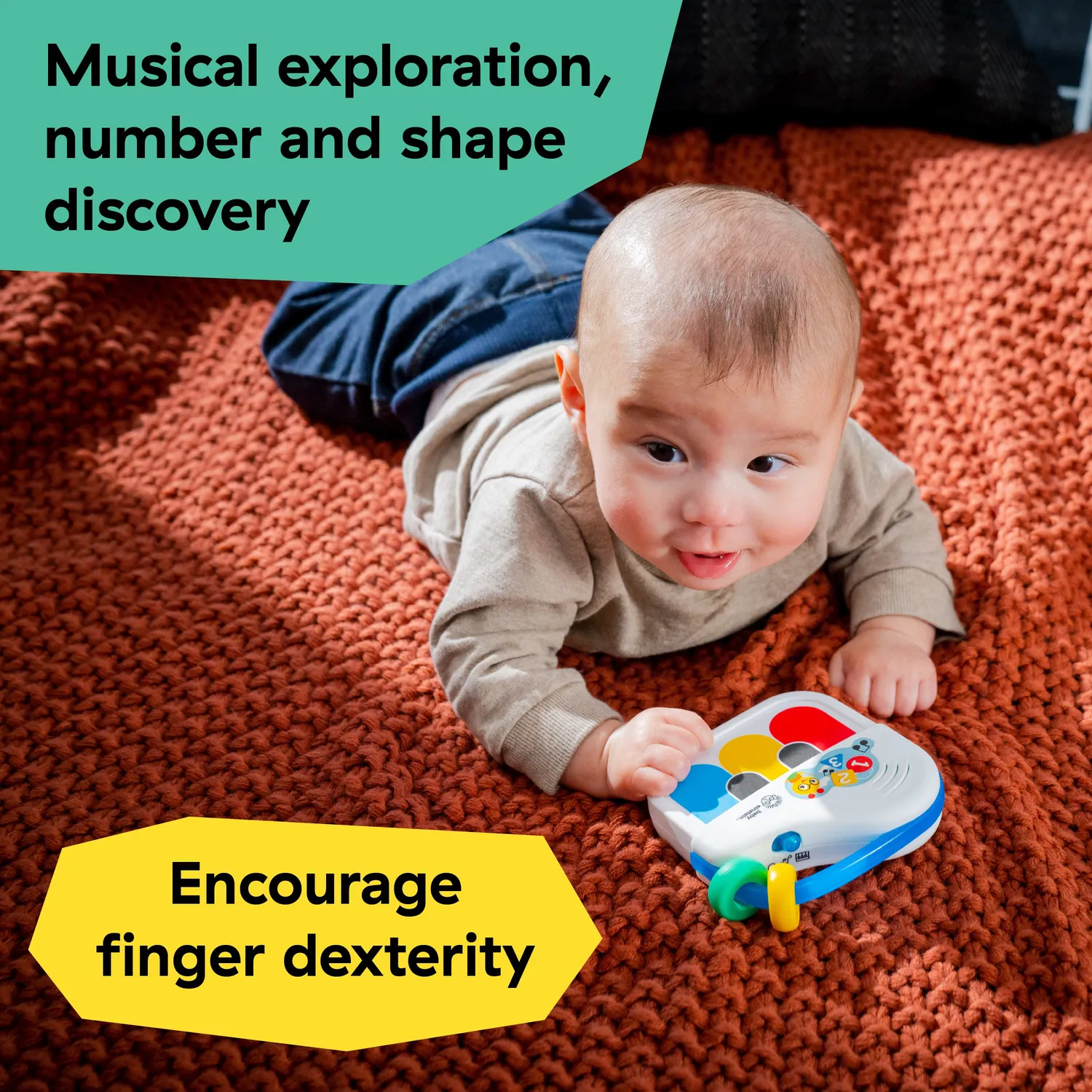 Baby Einstein Petit Piano Klavier ab 3 Monaten mit Bead-Chaser