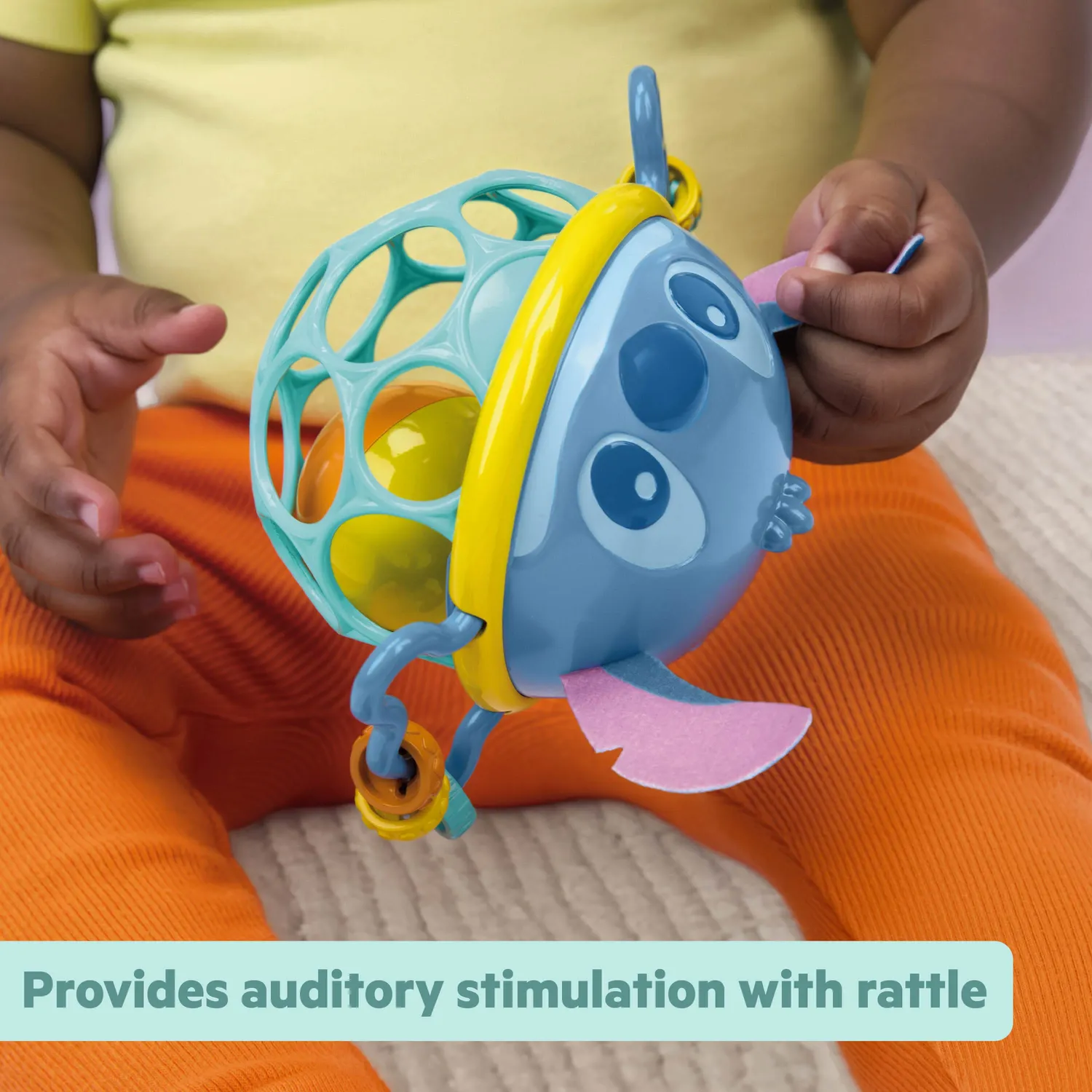 Bright Starts Disney Baby Stitch Oball Rassel Jingle
