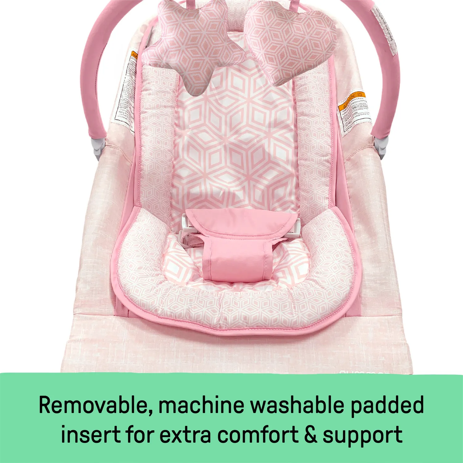 Summer by Ingenuity 2-in-1 Babywippe Duo Pink