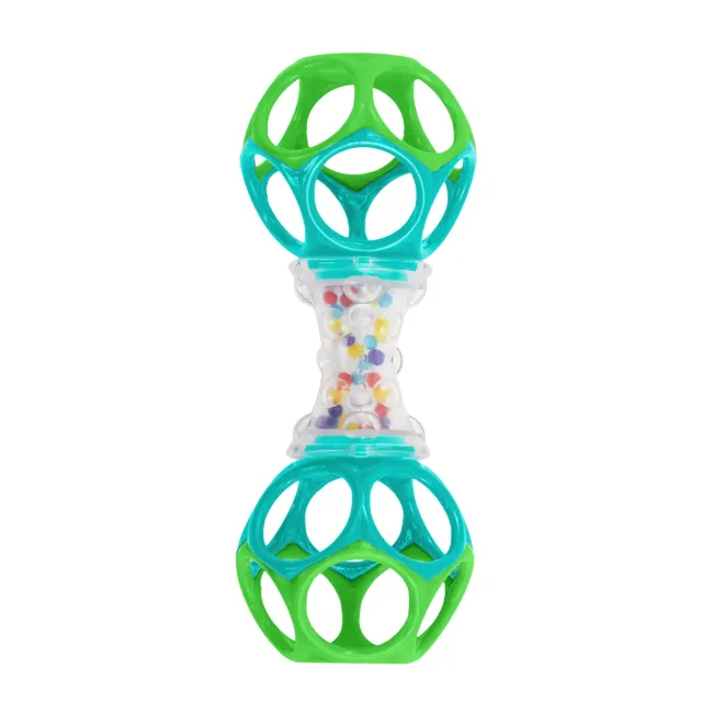 Oball Easy Grasp Shaker Rassel Blau-Grün Greifball