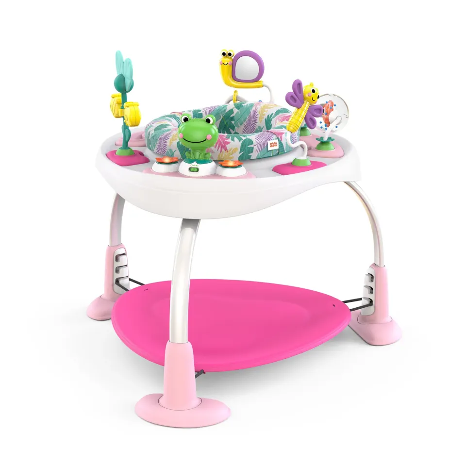 Bright Starts Bounce Bounce Baby Activity-Center Playful Palms