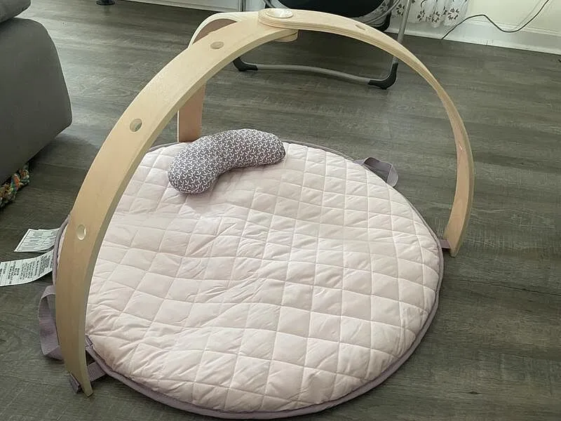 Ingenuity Cozy Spot Duvet Spieldecke Calla mit Spielbogen Holz