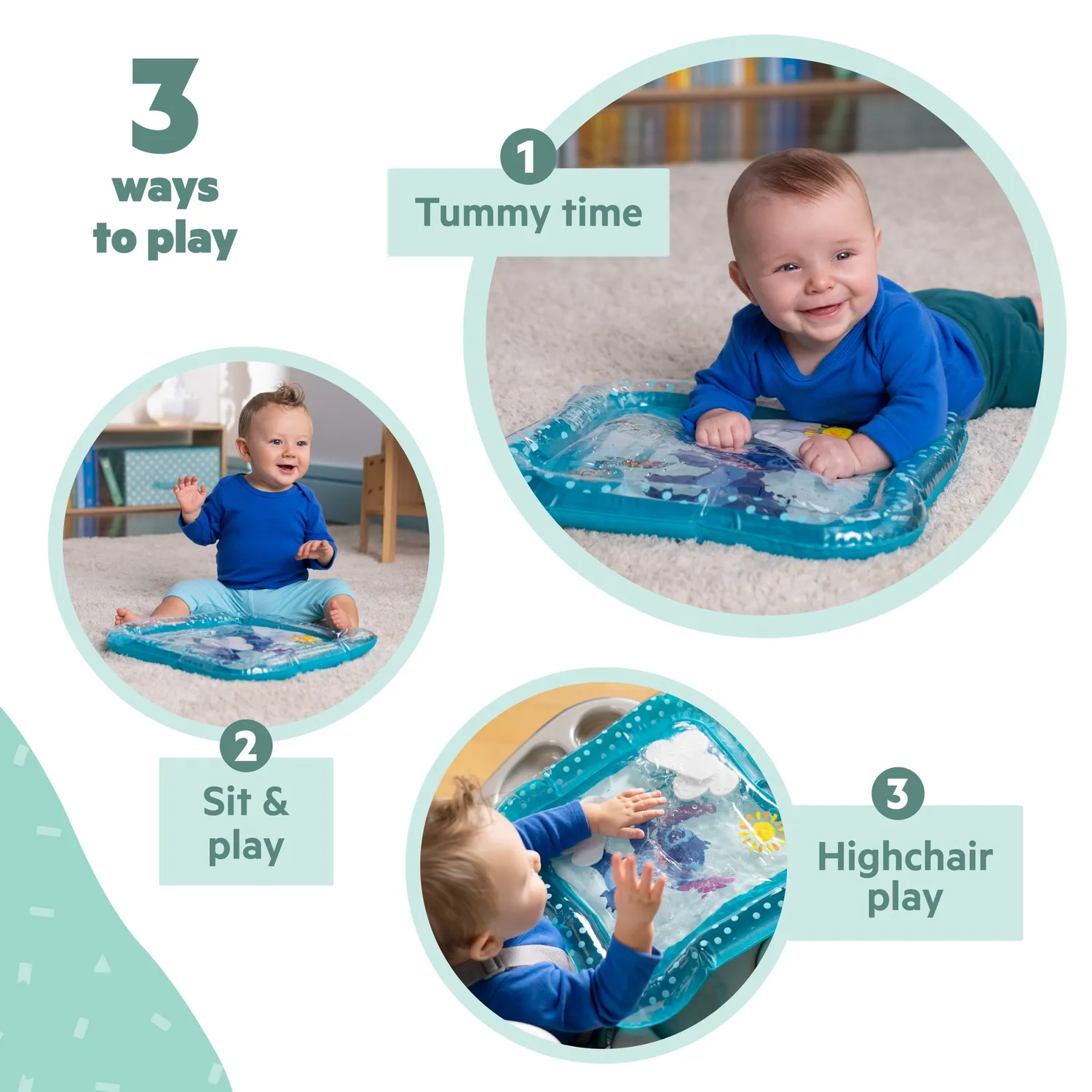 Disney Baby Stitch Making Waves Wassermatte Wolken