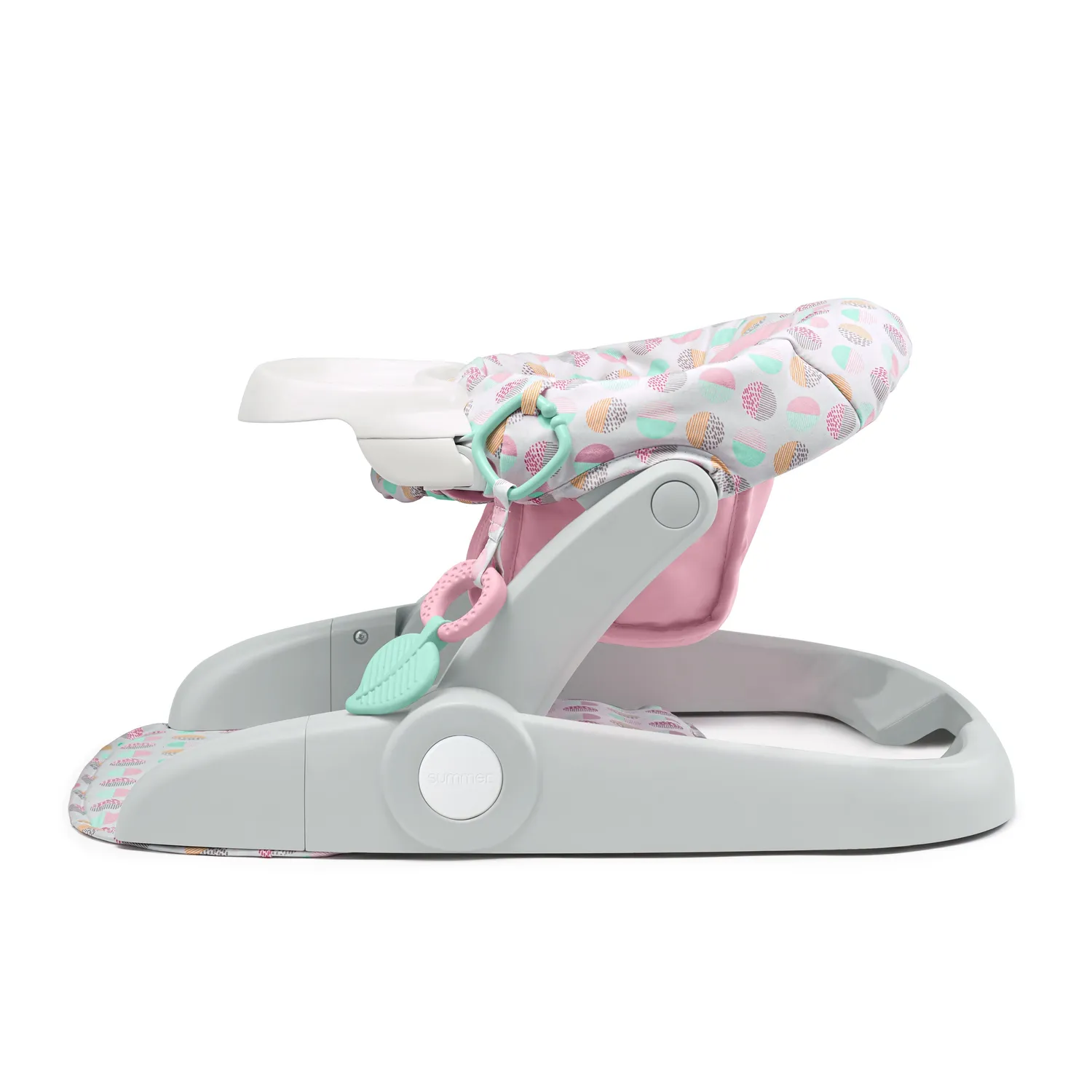 Summer Learn-to-Sit Sweet-and-Sour Babysitz Pink 3-Positionen