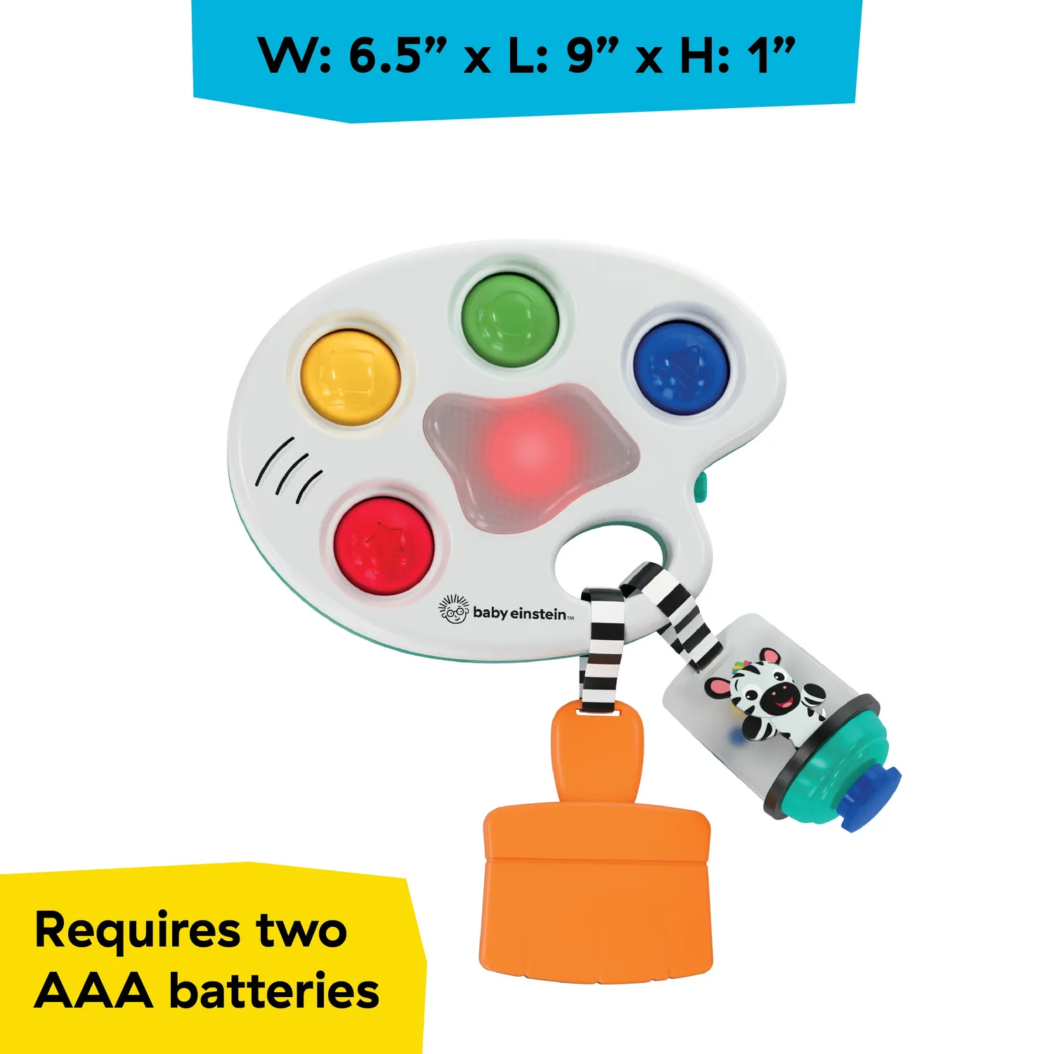 Baby Einstein Color Palette Popper Sensorikspielzeug mit Licht 6-36 Monate