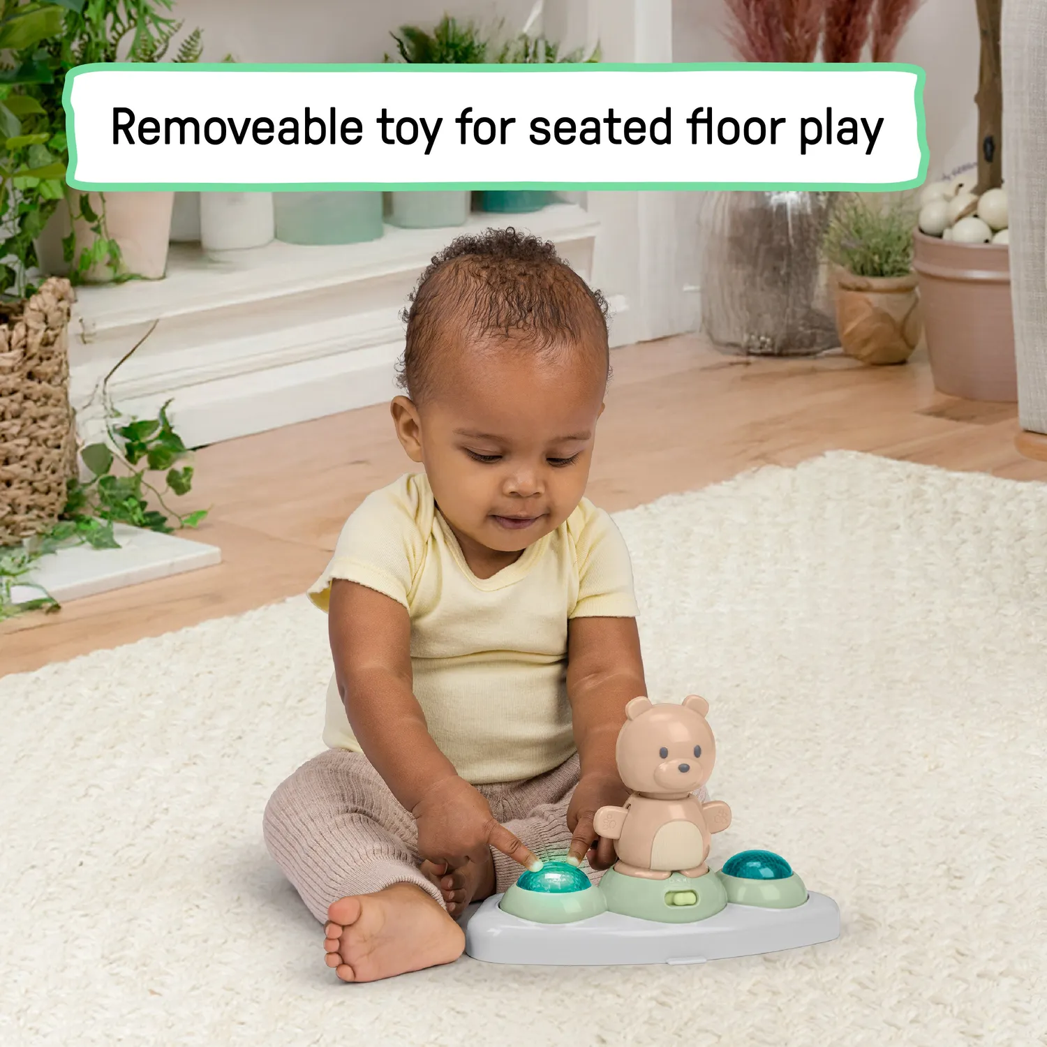 Ingenuity Spring & Sprout First Forest Jumper 2-in-1 Hüpfer Tisch