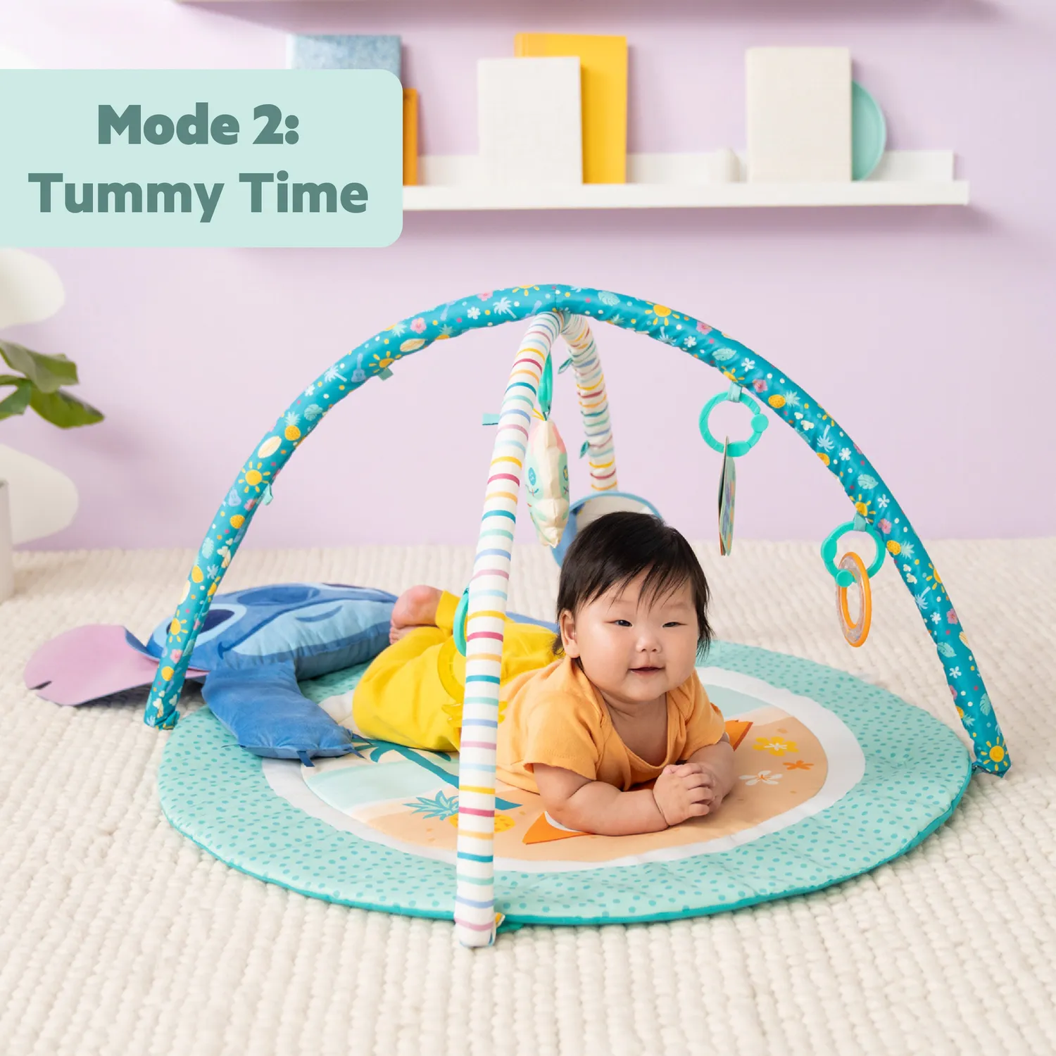 Disney Baby Stitch Party Spielbogen Paradise mit 5 Spielzeug