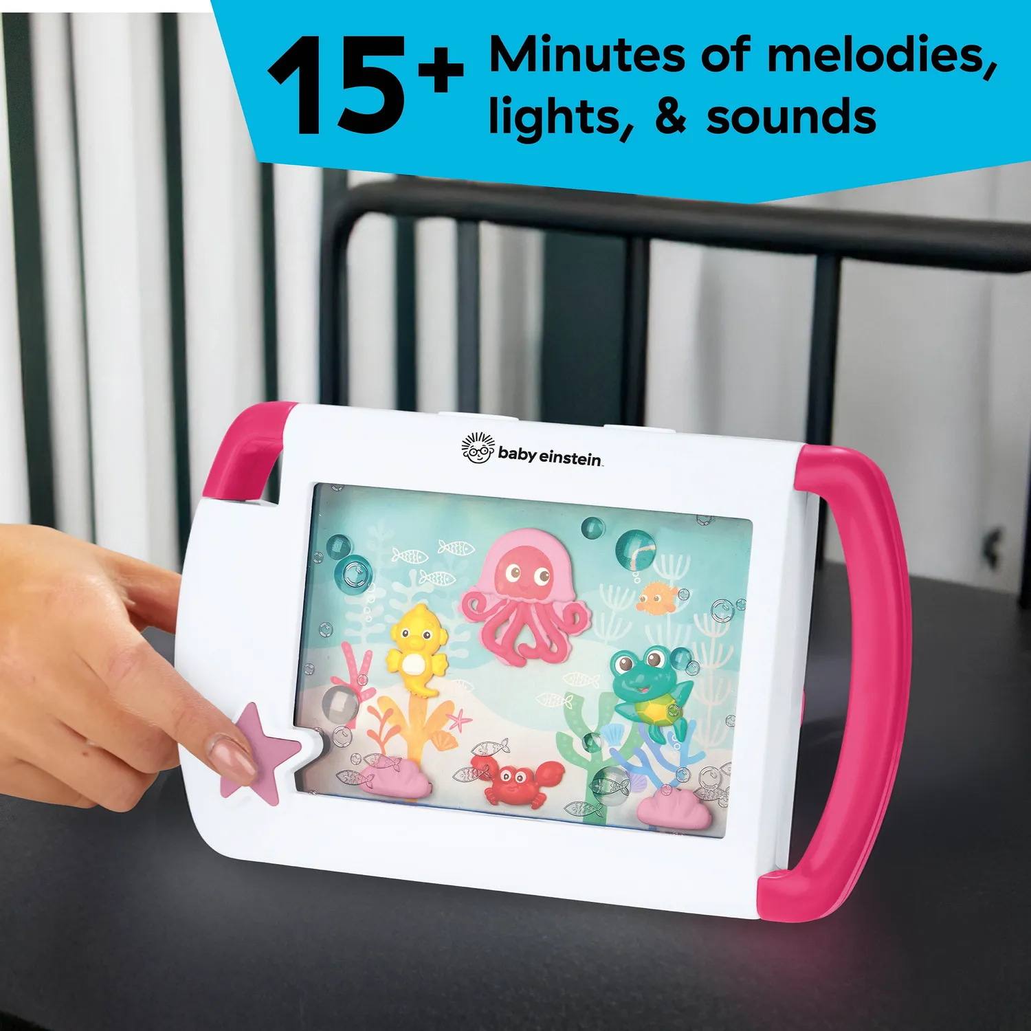 Baby Einstein Sea Dreams Soother On-the-Go Rosa Musik