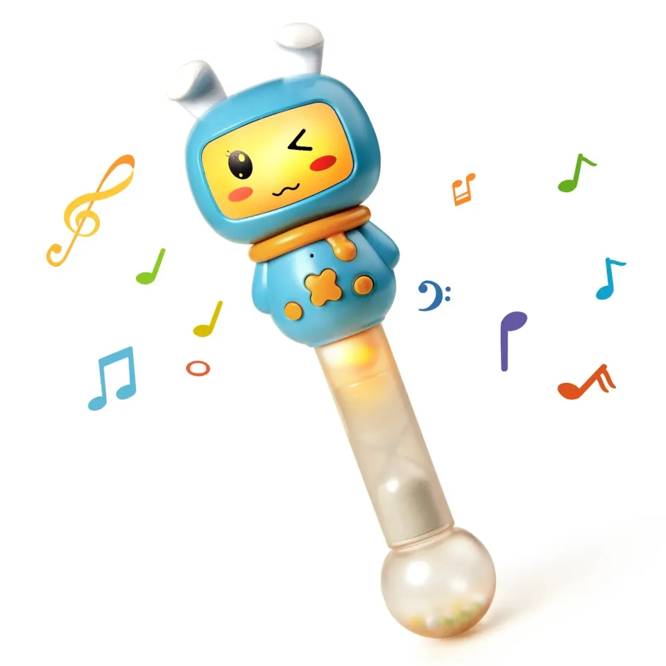 TUMAMA Hase Rassel Baby mit Licht und Musik