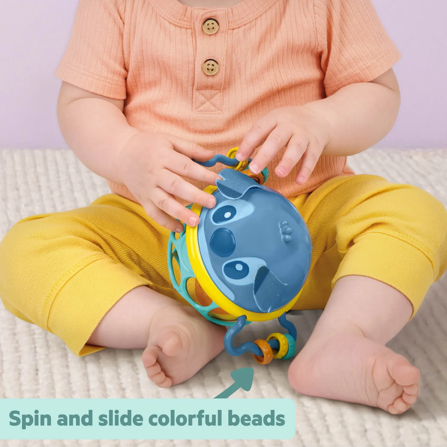 Bright Starts Disney Baby Stitch Oball Rassel Jingle