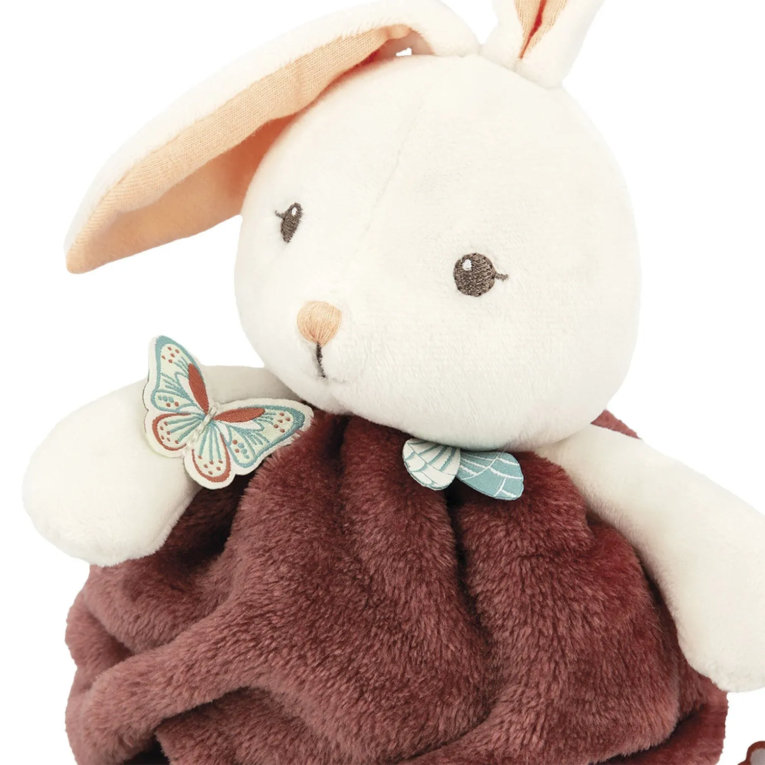 Kaloo Plume Kokon der Liebe Plüschhase 23 cm zimt