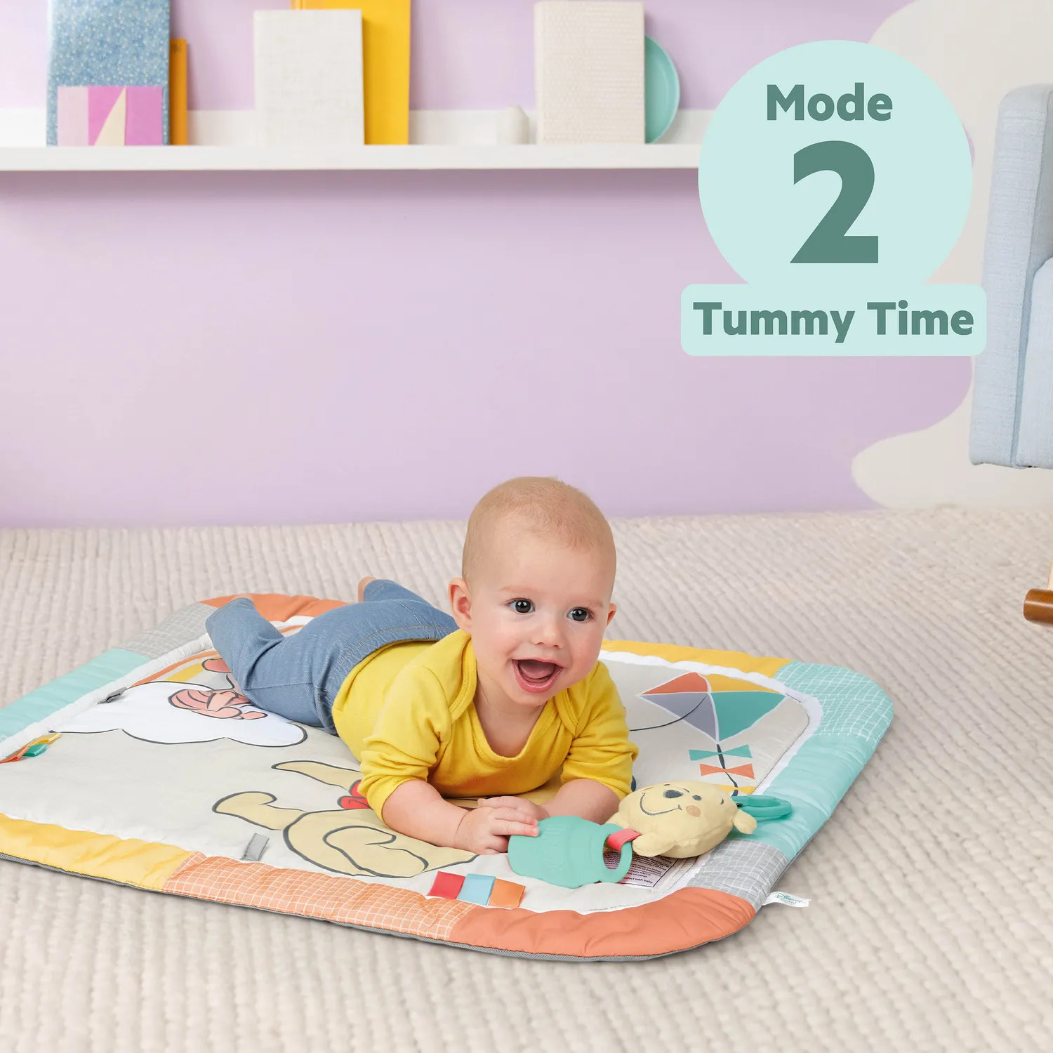 Bright Starts Winnie Puuh Spielbogen Hundred Acre waschbar