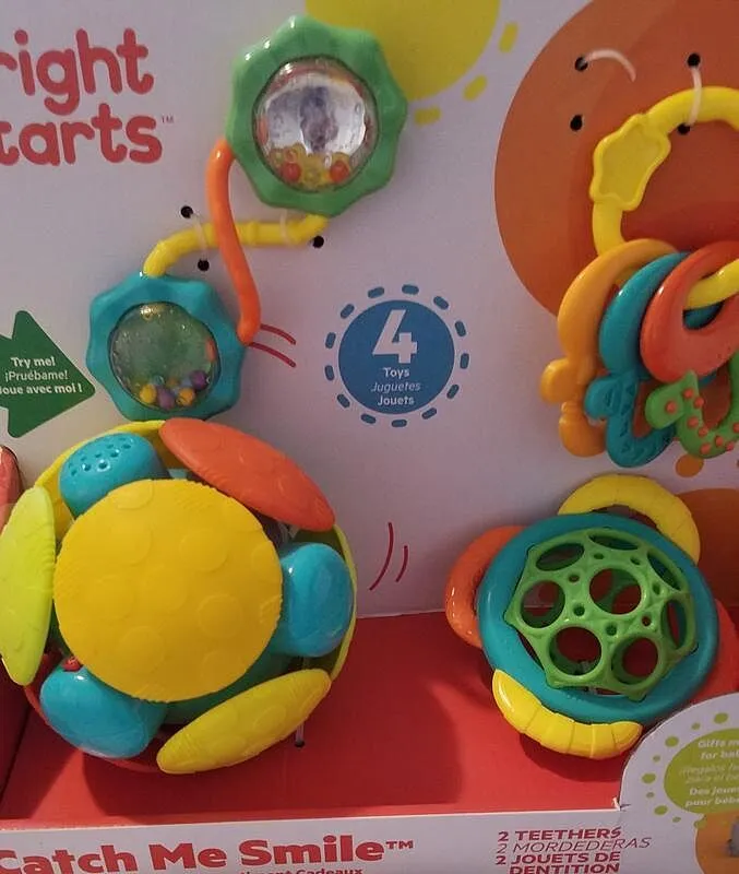 Bright Starts Catch Me Smile Spielzeug-Set 4-teilig