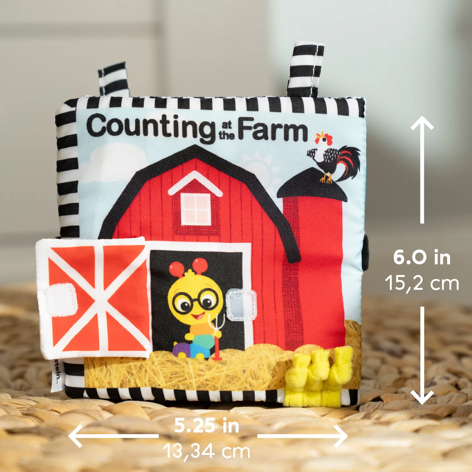 Baby Einstein Farm Explorers Stoffbuch Zählen Bauernhof