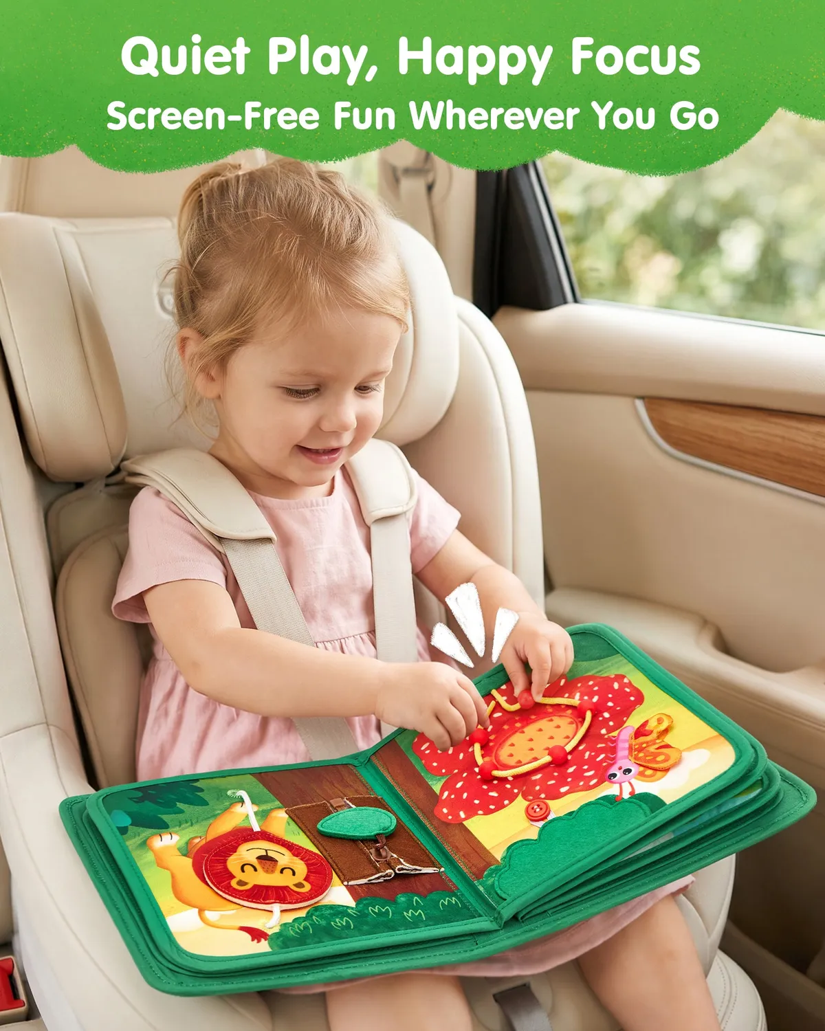 hahaland My First Jungle Book Quiet Book 10 Seiten