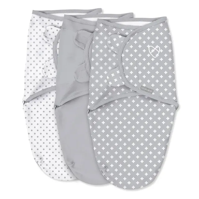 SwaddleMe Original Swaddle Pucktuch SM 3er-Pack Baumwolle