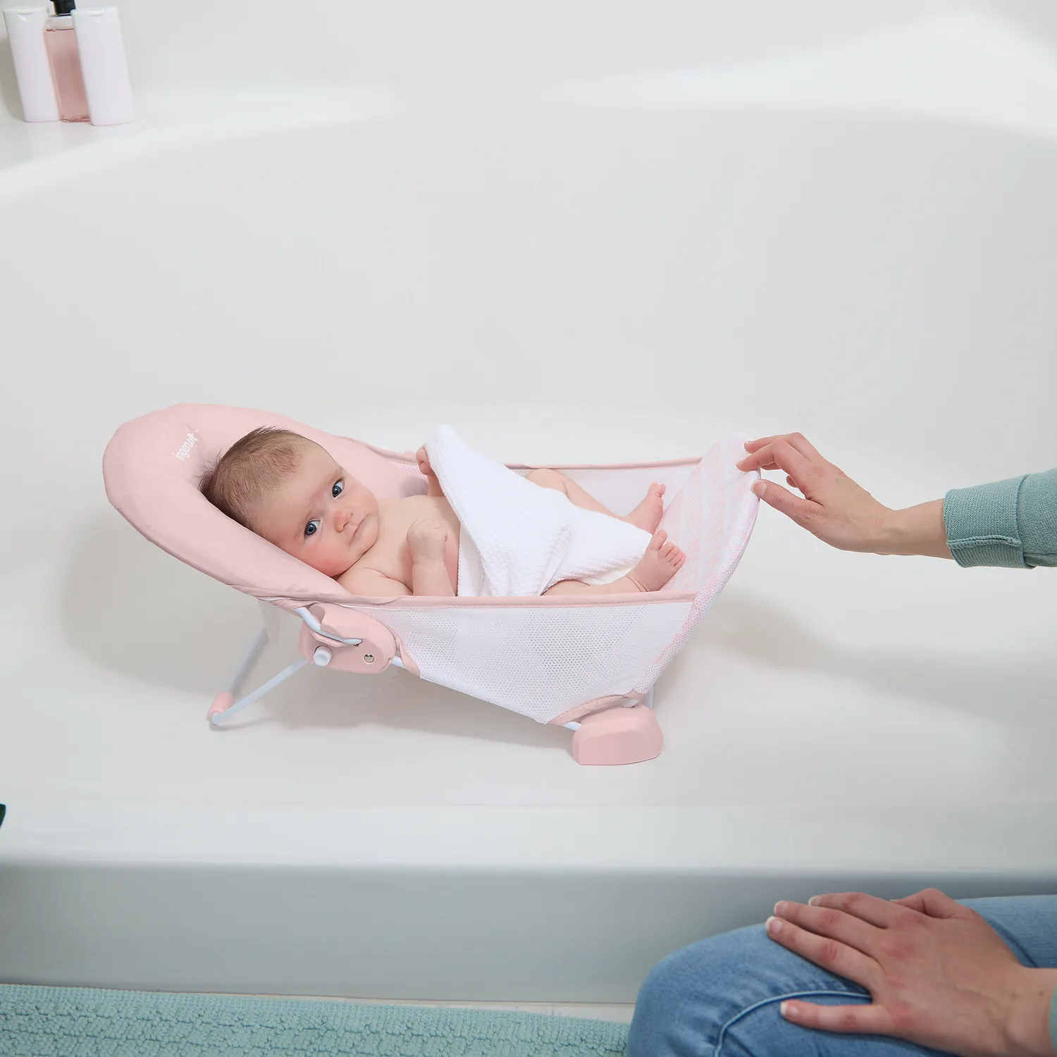 Summer FoldAway Badehilfe 2 Positionen Pink waschbar