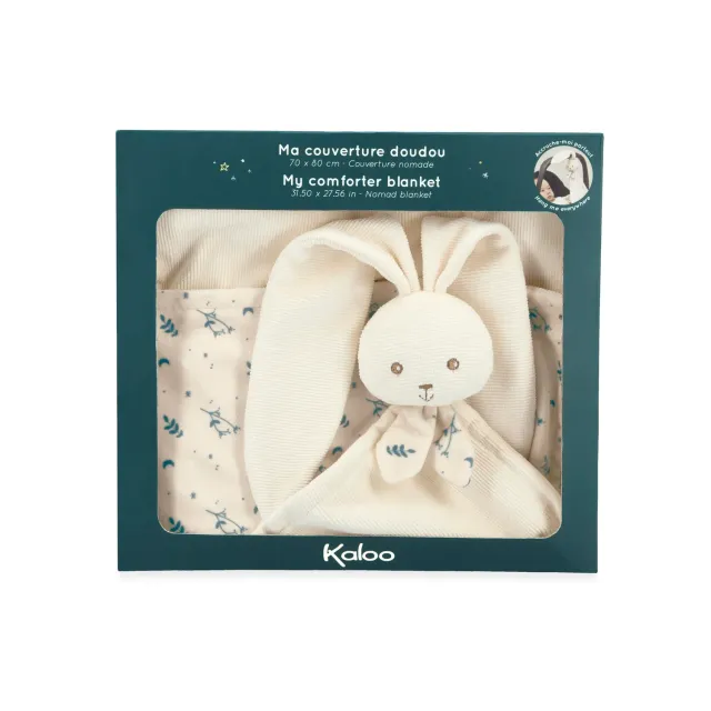 Kaloo Kuscheldecke Hase Creme 70x80 cm ultraweich