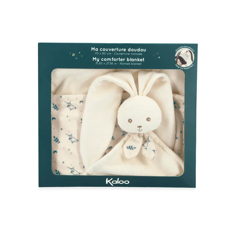 Kaloo Kuscheldecke Hase Creme 70x80 cm ultraweich