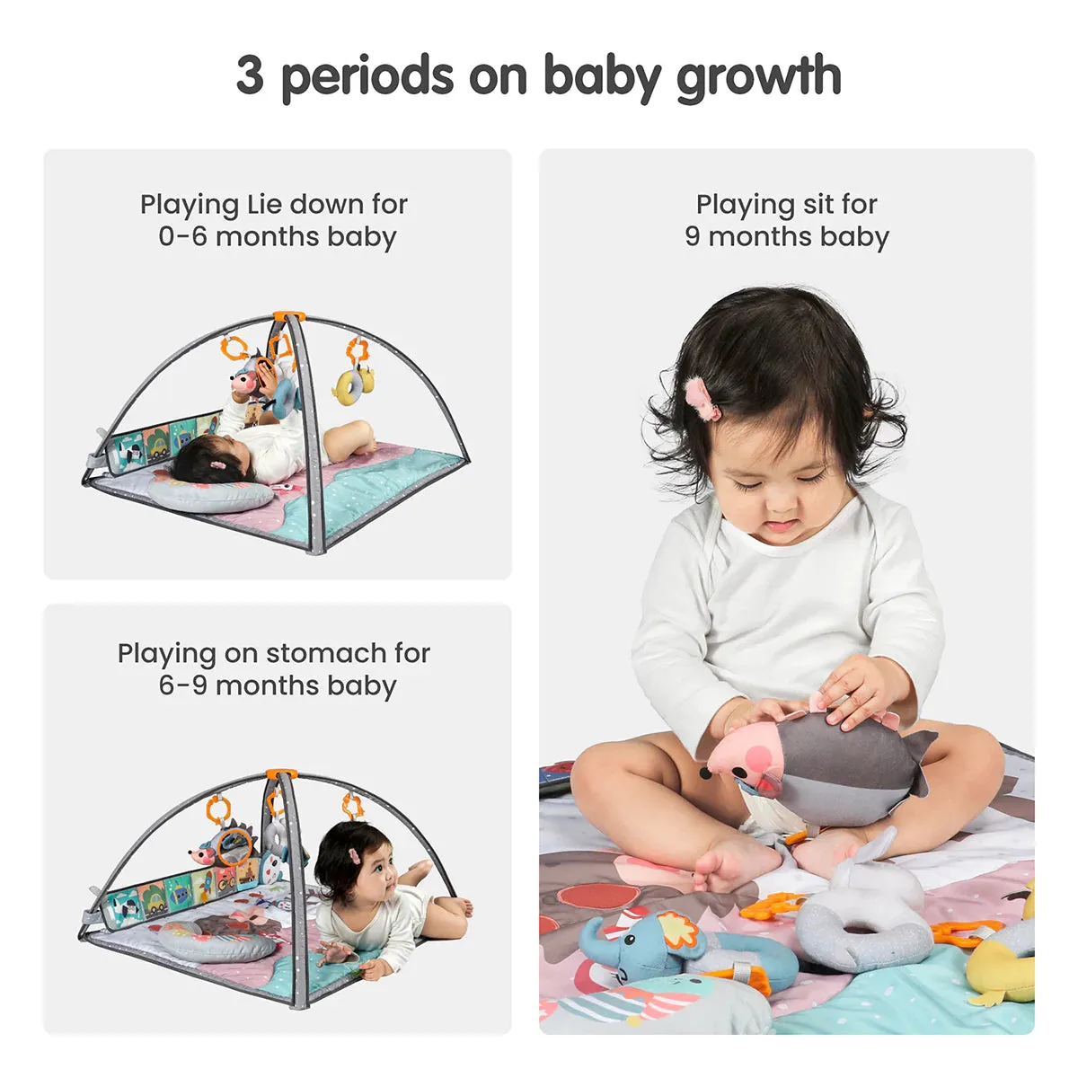 TUMAMA TM263 Spielbogen Baby Spieldecke Set