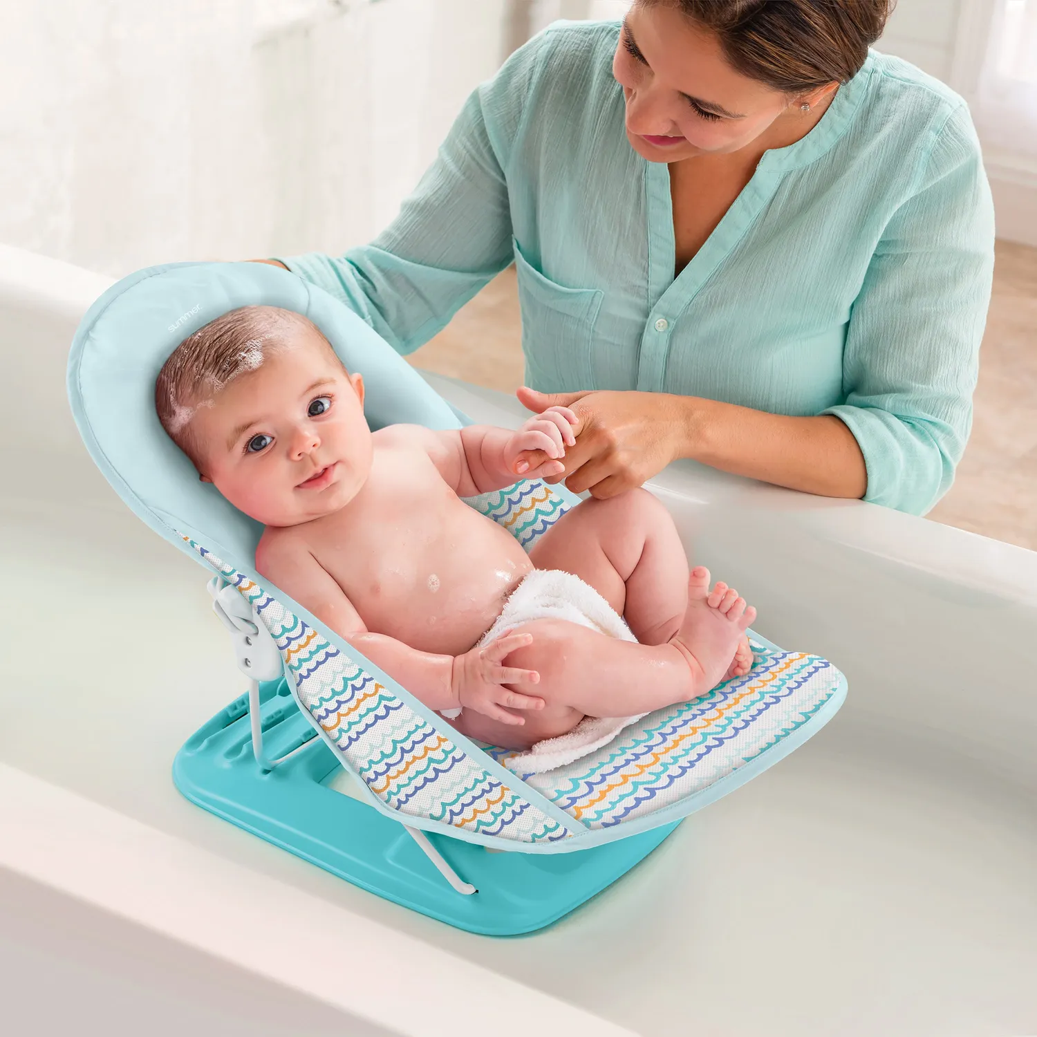 Summer Infant Deluxe Badesitz Netz 0-6 Monate waschbar