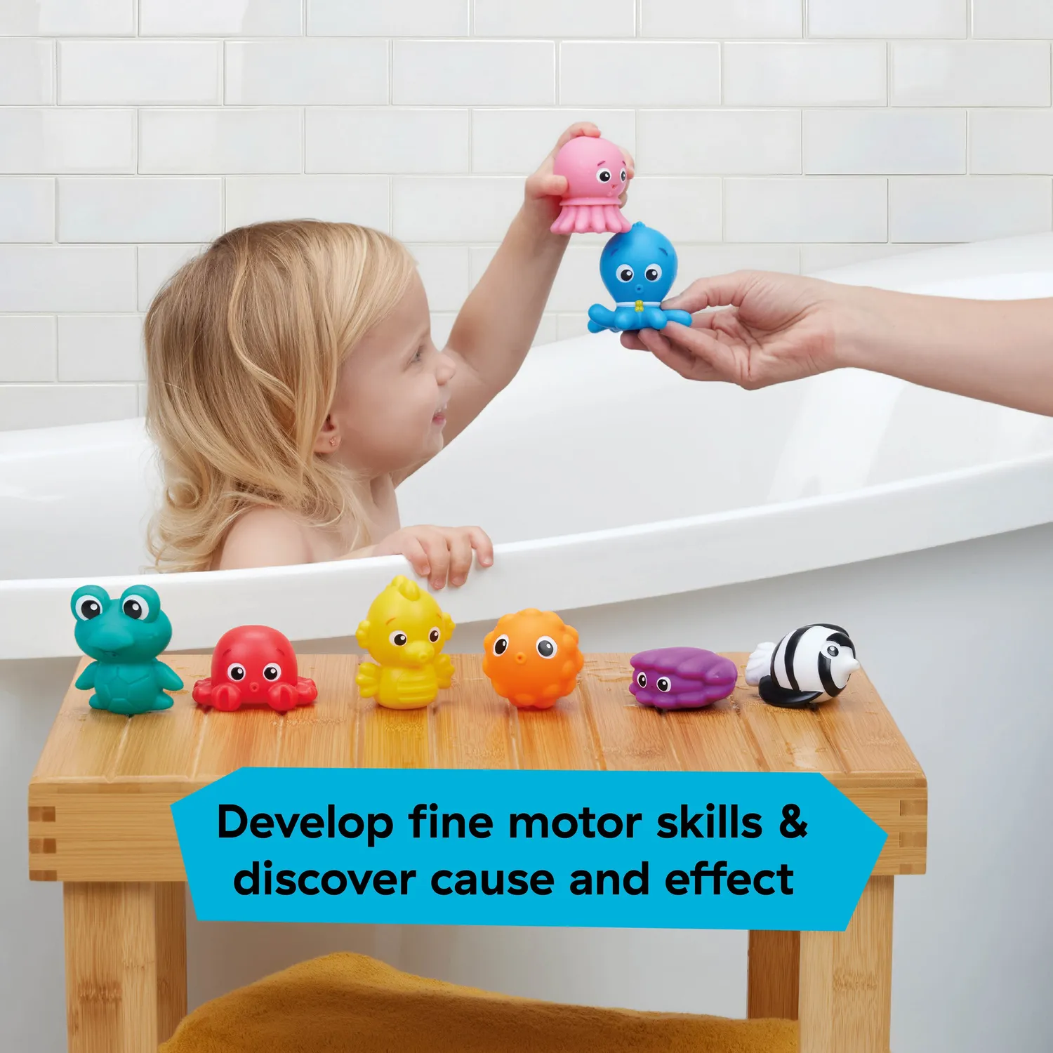 Baby Einstein Ocean Explorers Badespielzeug 8er-Set Sea Friends