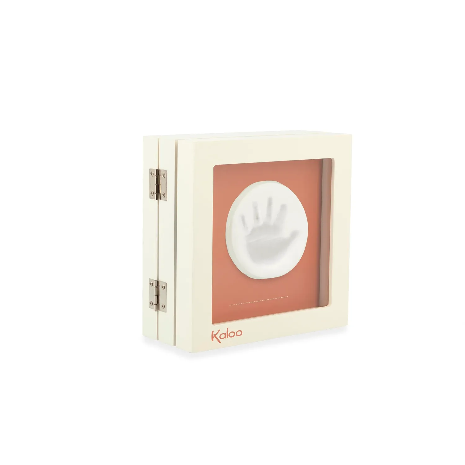 Kaloo Reves Douceur Bilderrahmen Abdruckset Ton beige