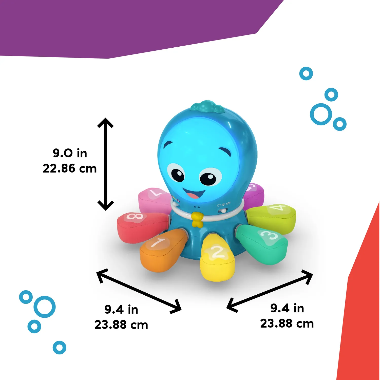Baby Einstein Ocean Explorers Go Opus Go 4-in-1 Krabbelspielzeug