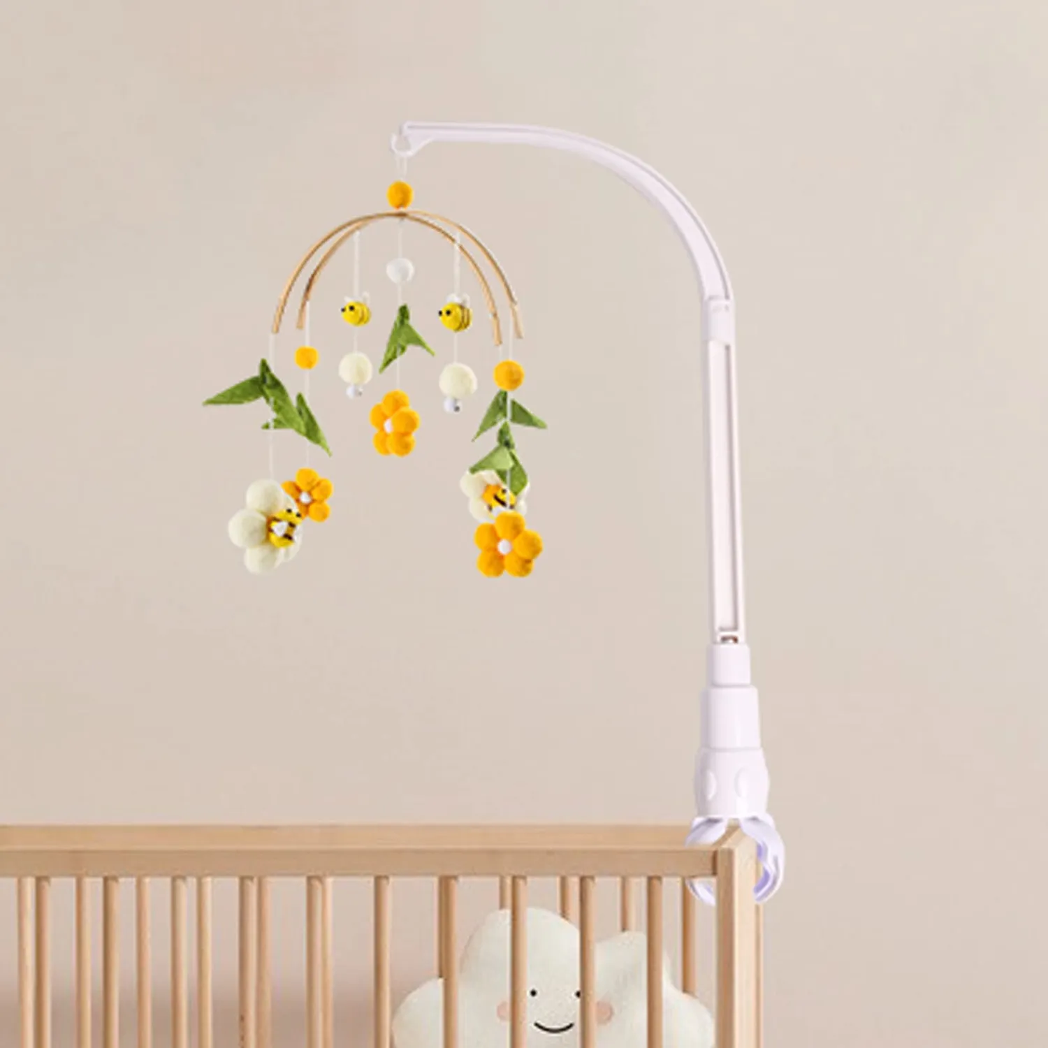 let's make Mobile Halterung 58 cm Set 1 weiß