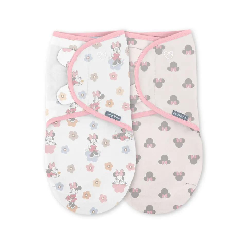 SwaddleMe Minnie Mouse Original Pucksack Baumwolle 0-3 Mon 2er
