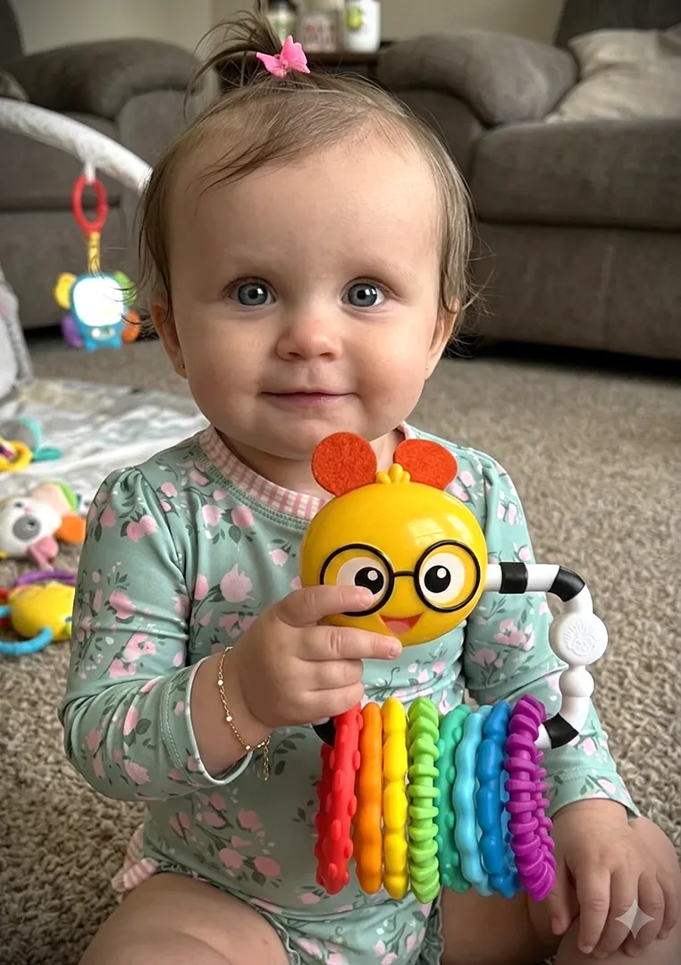 Baby Einstein Cal's Connectors Greifringe 8 Stück bunt