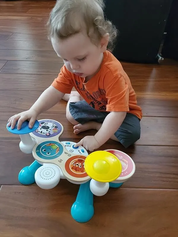 Baby Einstein Together in Tune Magic Touch Drums Holztrommel