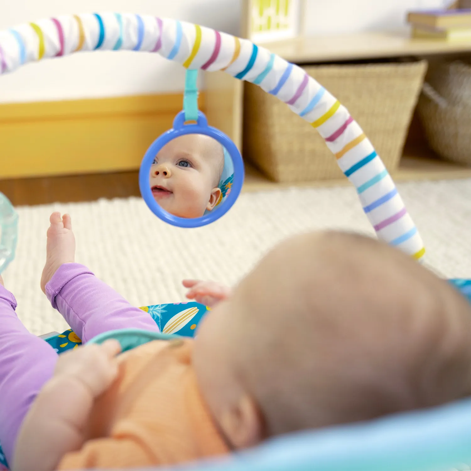 Bright Starts Disney Baby Stitch Ohana Babywippe Vibration