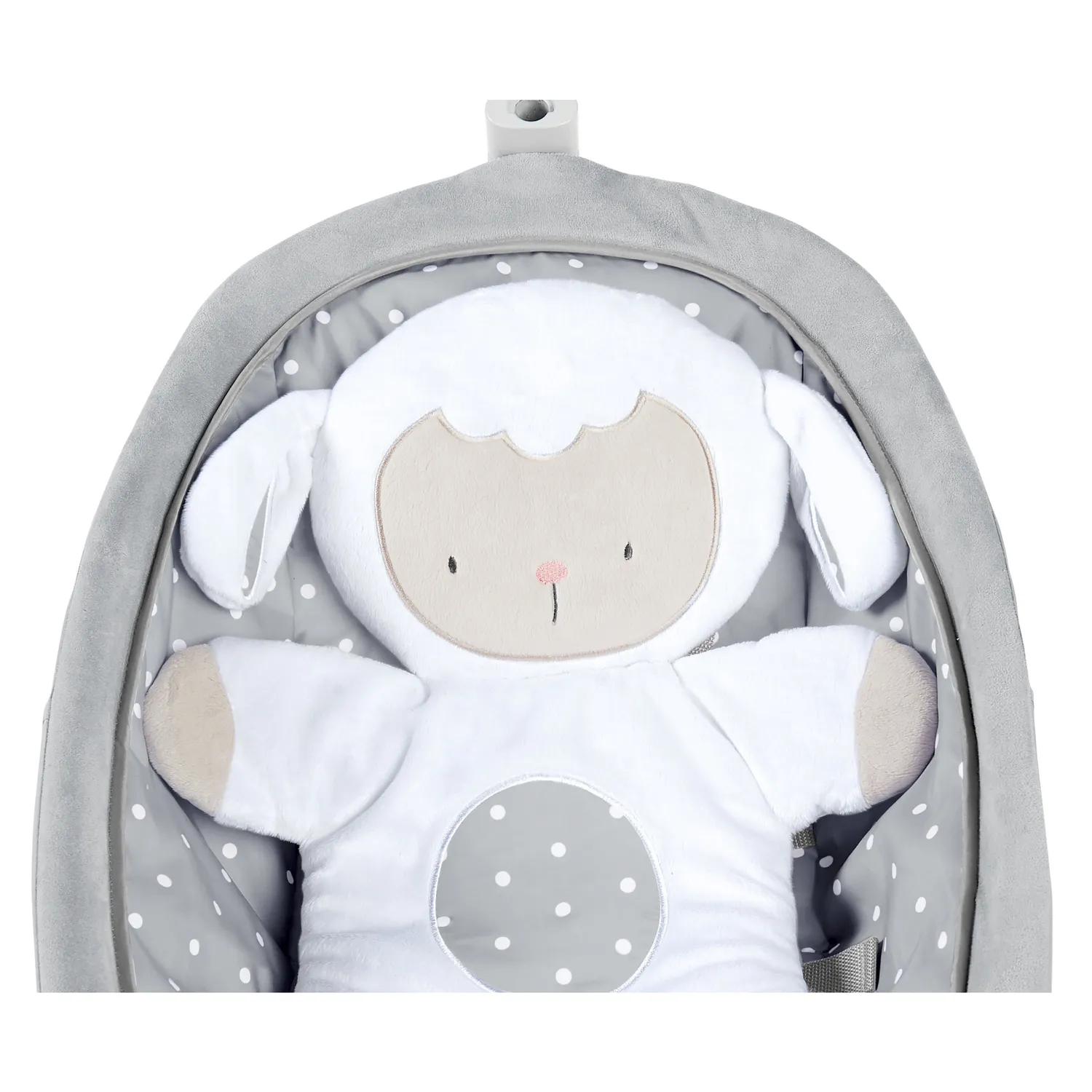Ingenuity Cuddle Lamb Babywippe mit Vibration Lamm