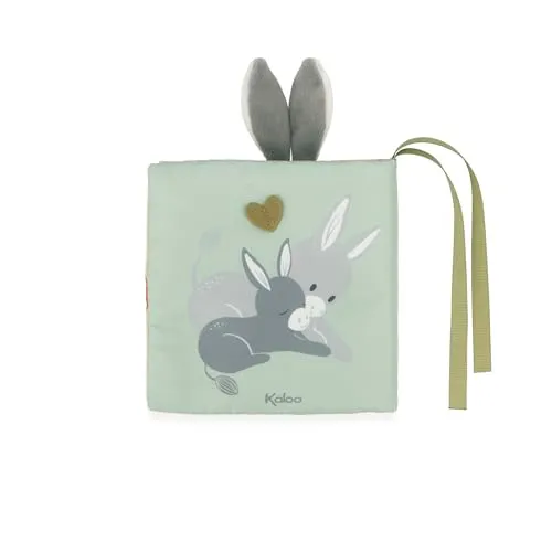 Kaloo Les Amis Bilderbuch Bauernhoftiere + Mini-Schmusetier 14 cm
