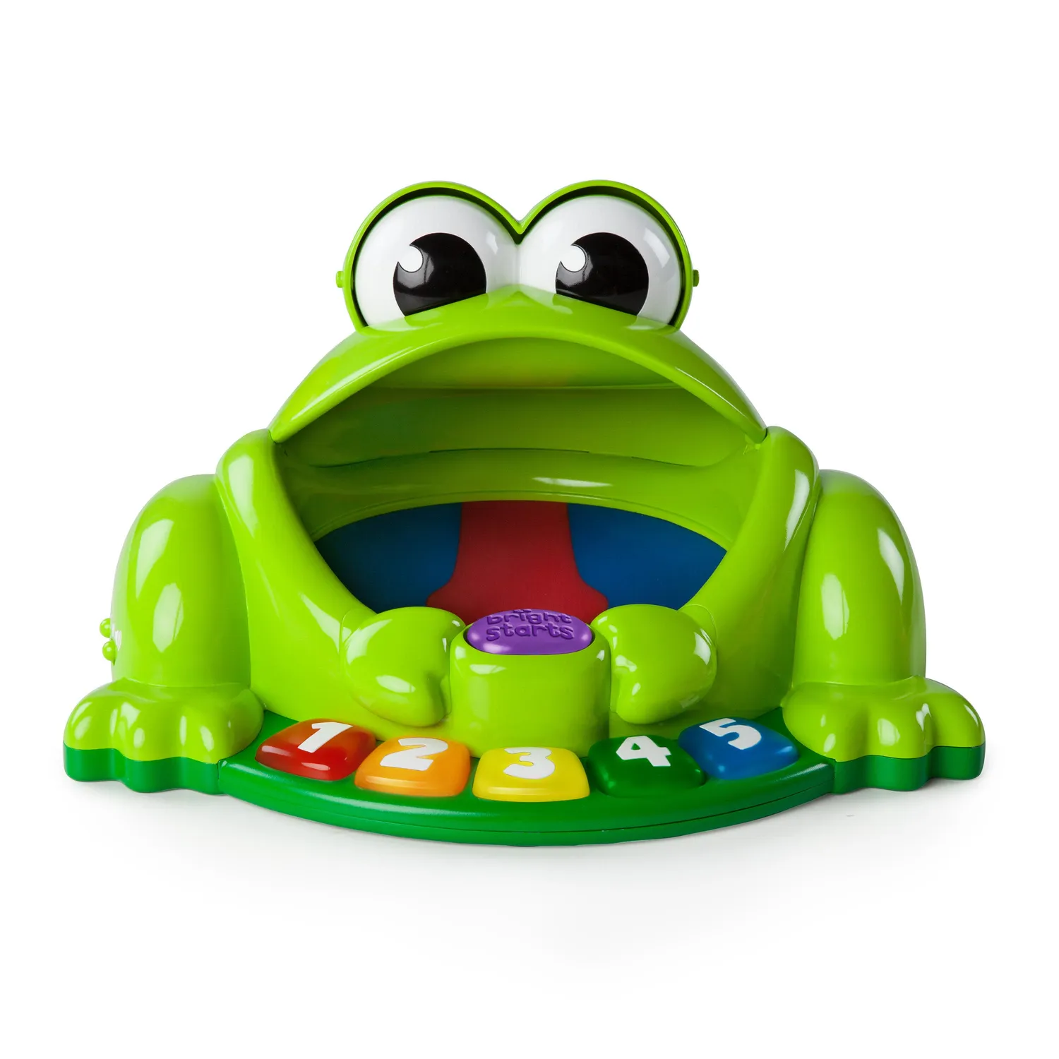 Bright Starts Pop & Giggle Pond Frog Ball Popper Frosch 6 Bälle