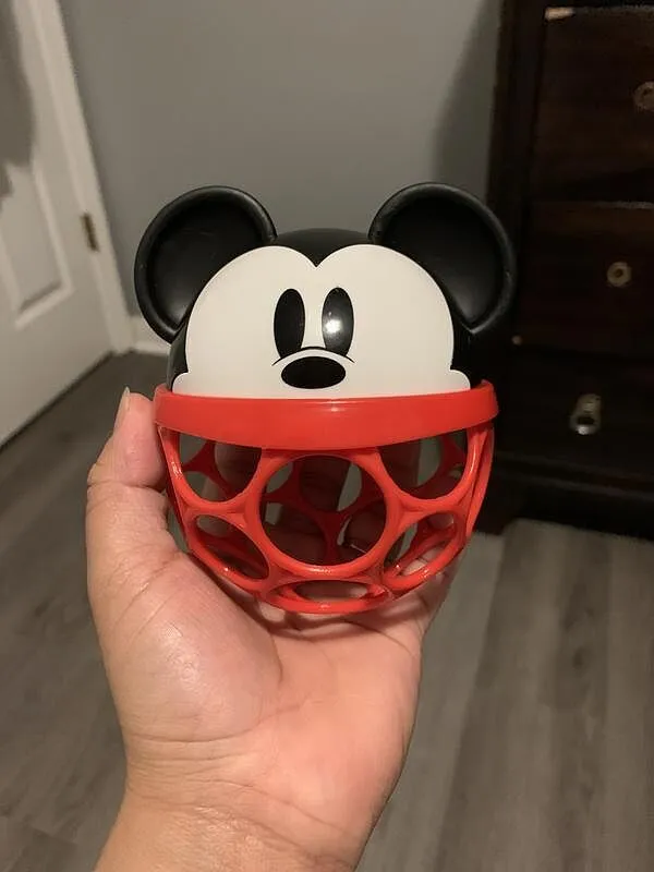 Disney Baby Mickey Oball Rassel Greifspielzeug Rot
