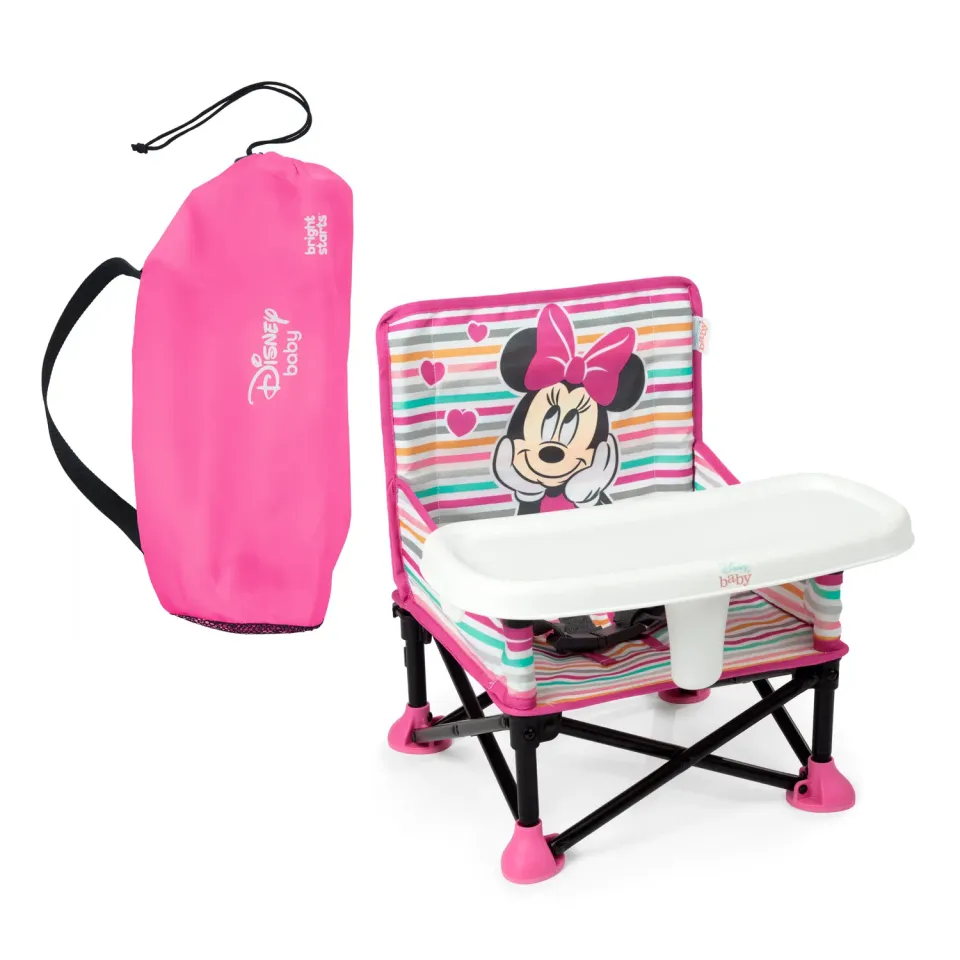 Disney Baby Pop N Sit Minnie Sitzerhöhung tragbar