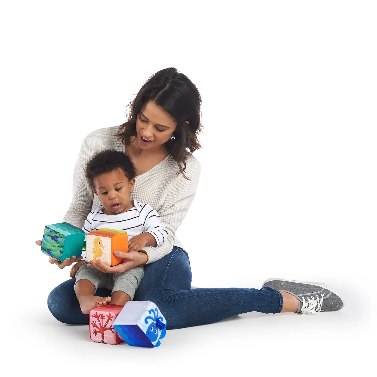 Baby Einstein Explore & Discover Softwürfel Set ab 3 Monate