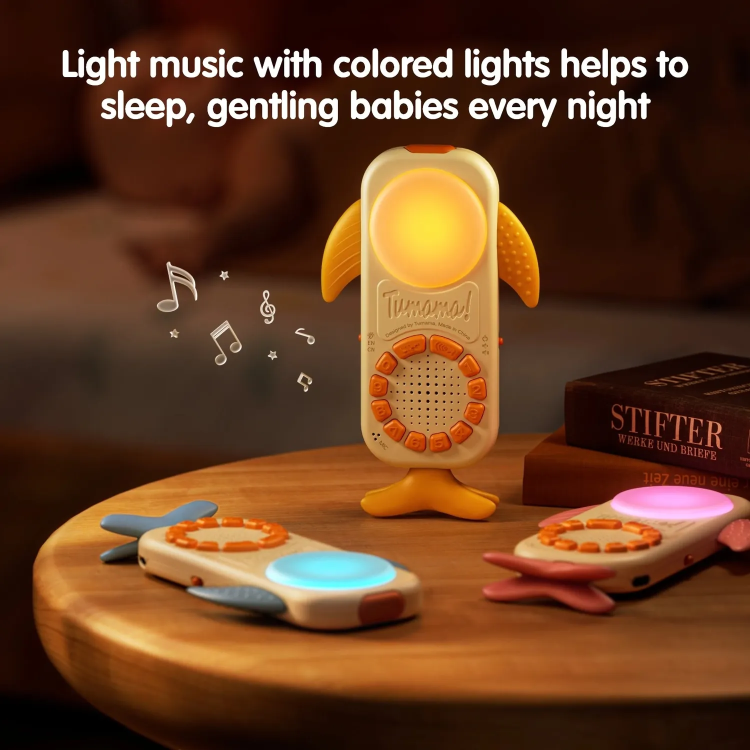 TUMAMA TM322 Baby Handy mit Licht und Musik Wal