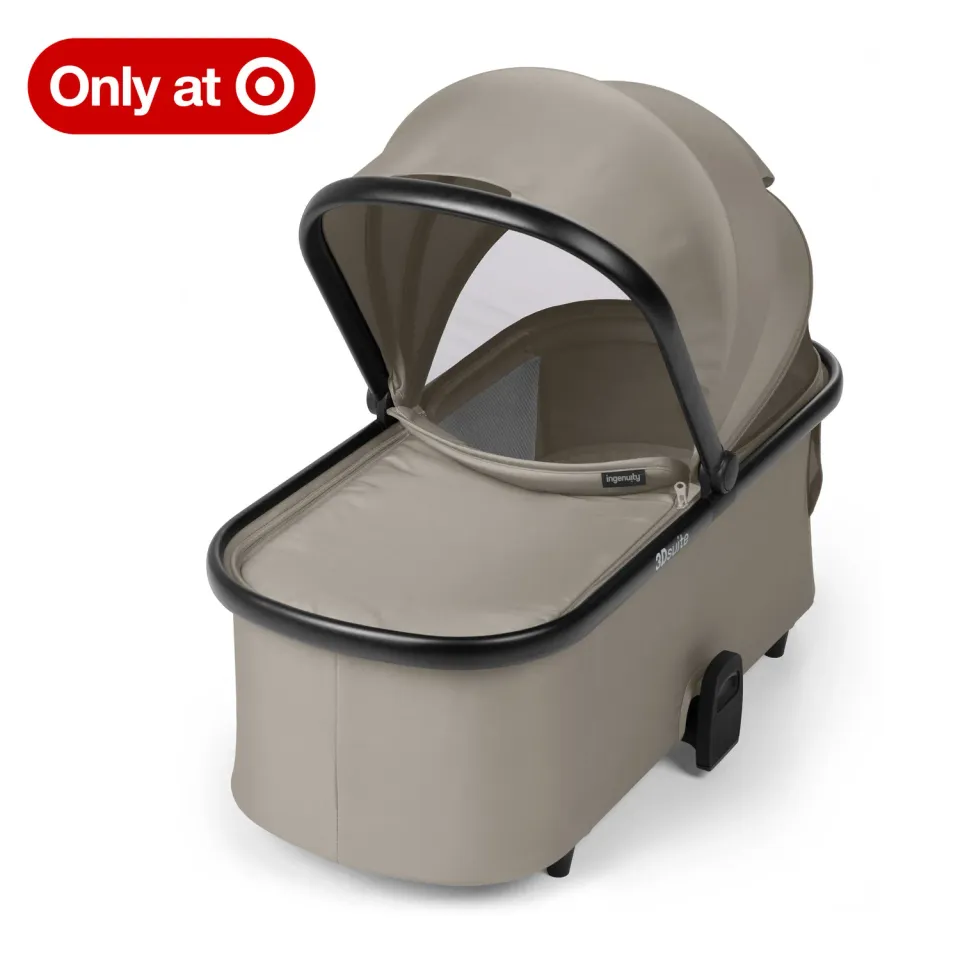 Ingenuity 3DSuite DualDock Tragewanne Babywanne Cashew