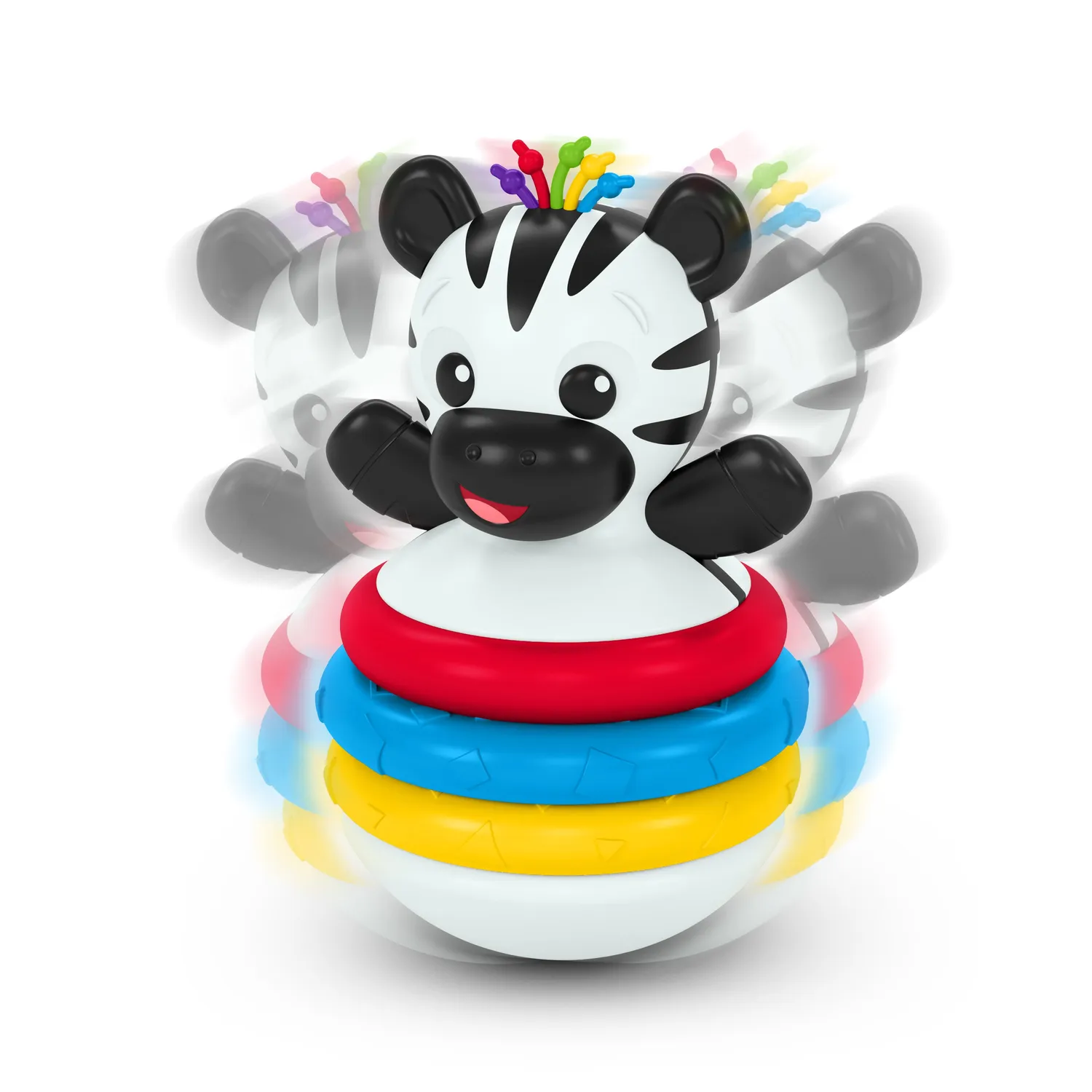 Baby Einstein Stack & Wobble Zen Stapelturm Beissring bunt