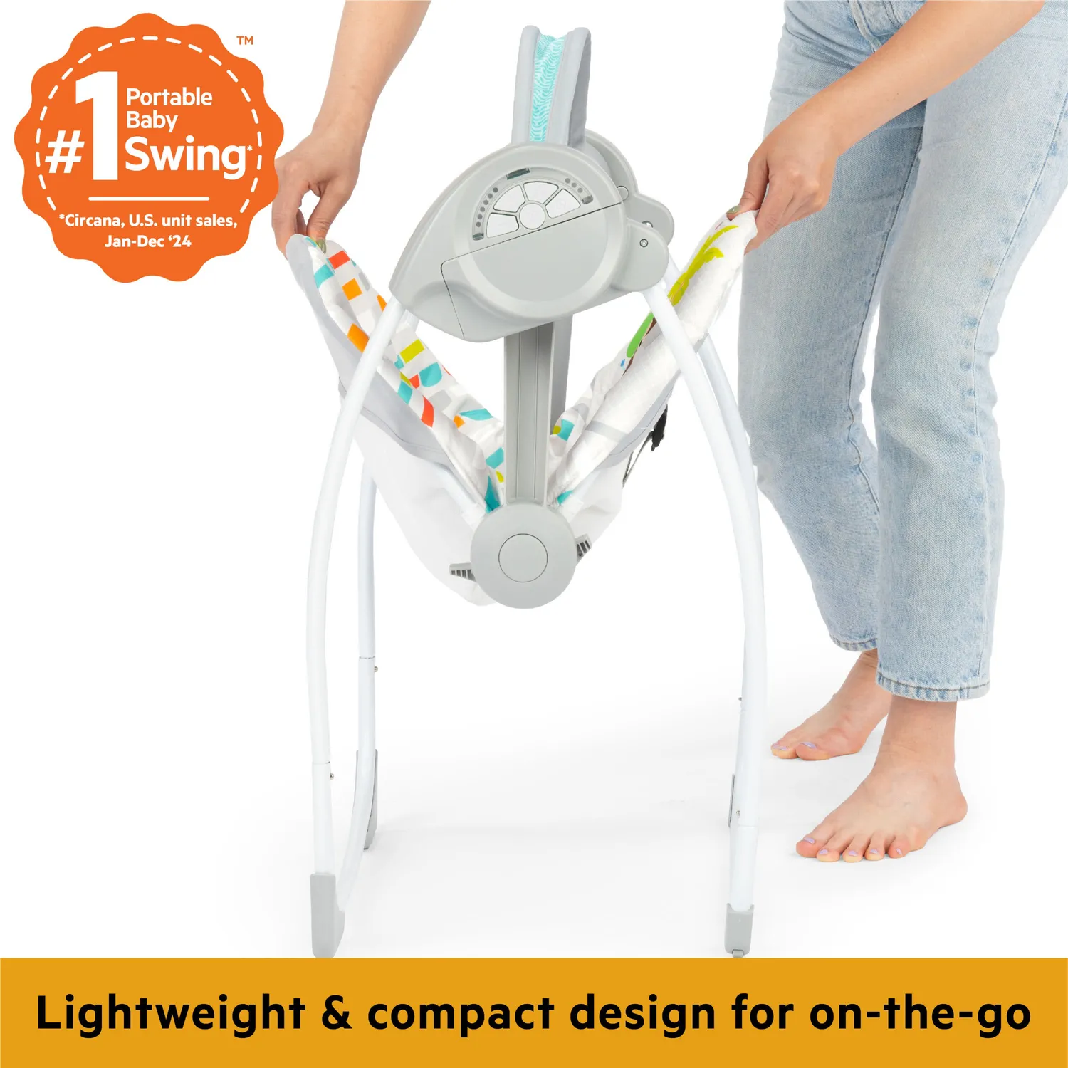 Bright Starts Playful Paradise Babyschaukel tragbar faltbar