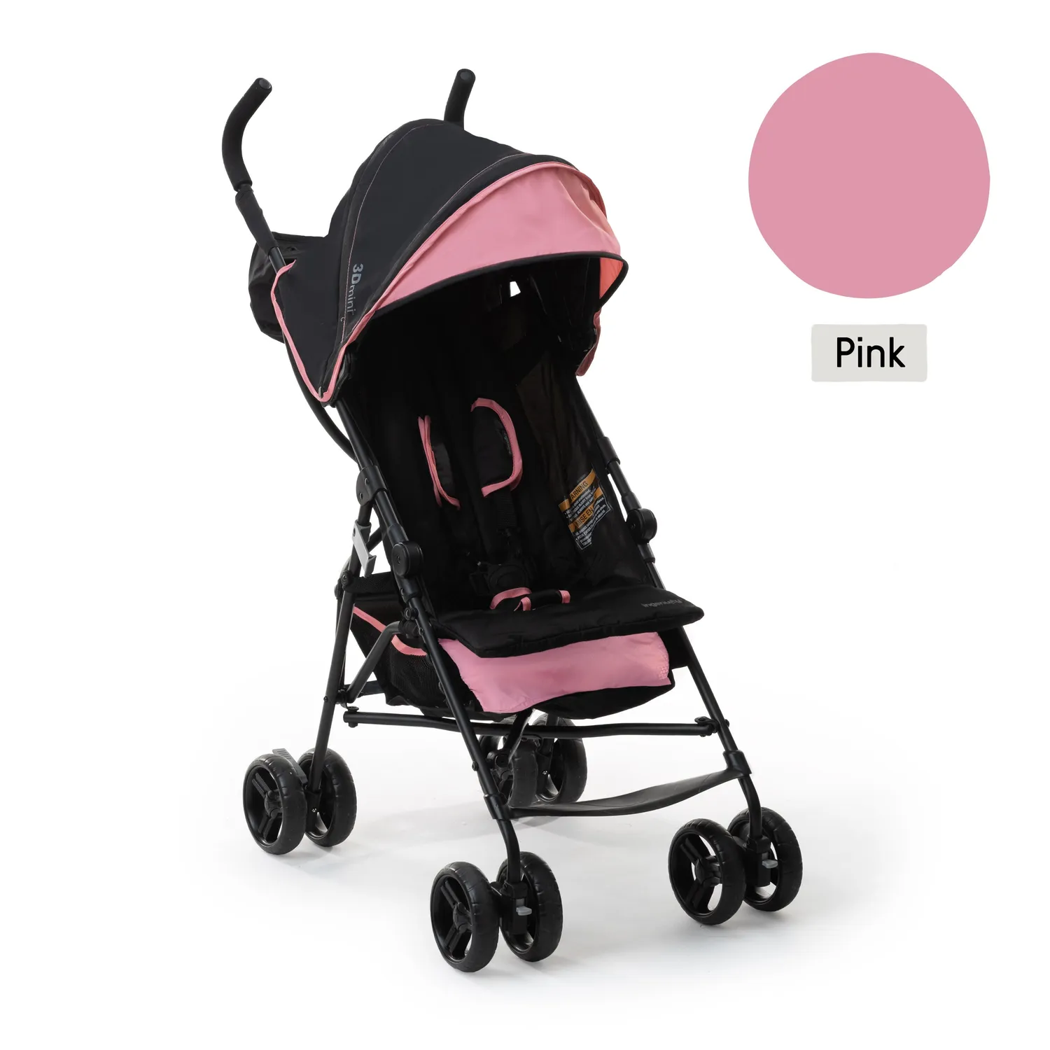 Ingenuity 3Dmini Buggy Pink Leicht mit Liegefunktion