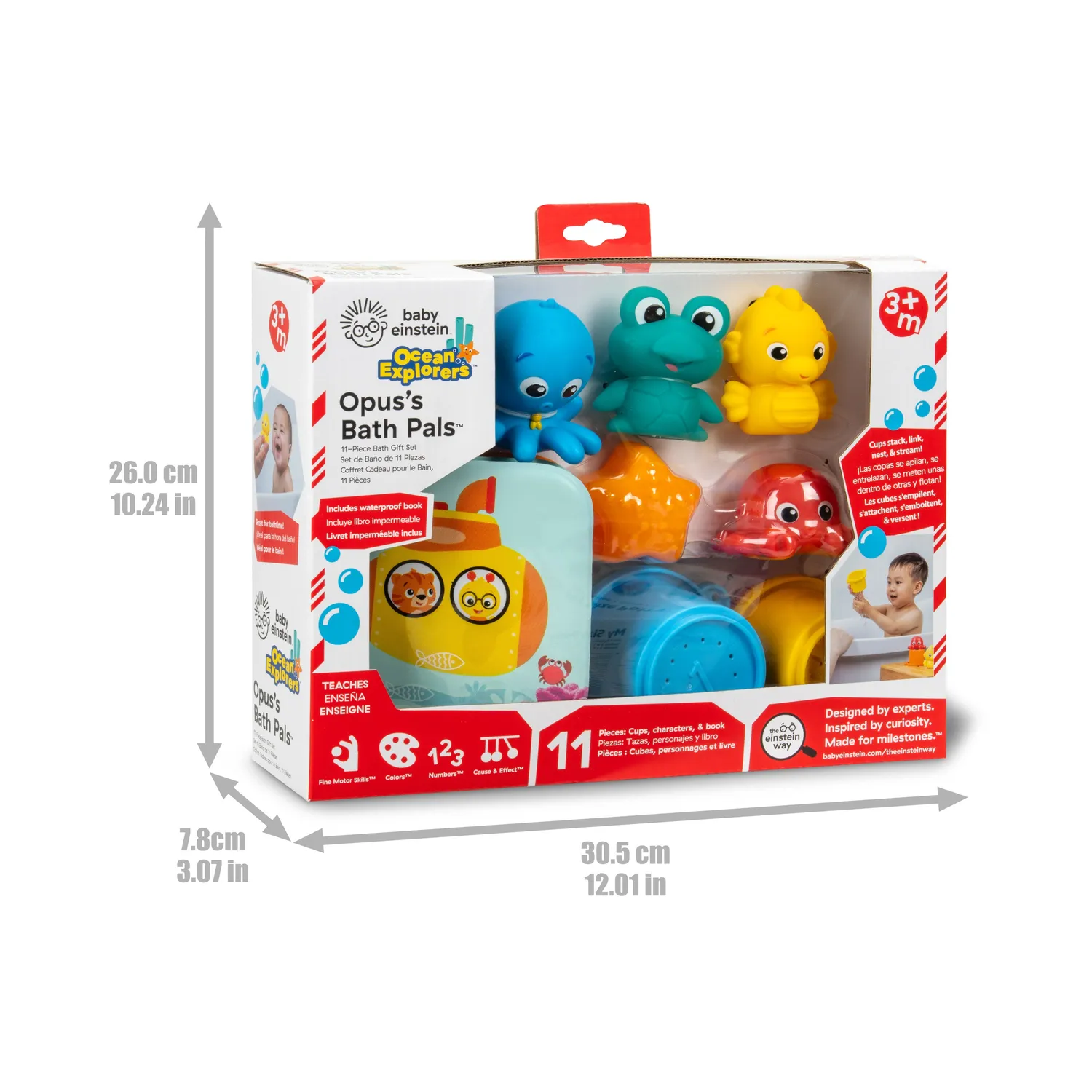 Baby Einstein Opus Bath Pals Badeset 11-teilig