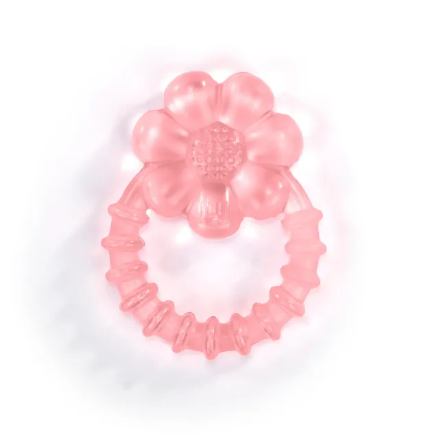 ity by Ingenuity Cool Bite Beissring Wasser Daisy 3M+ Rosa