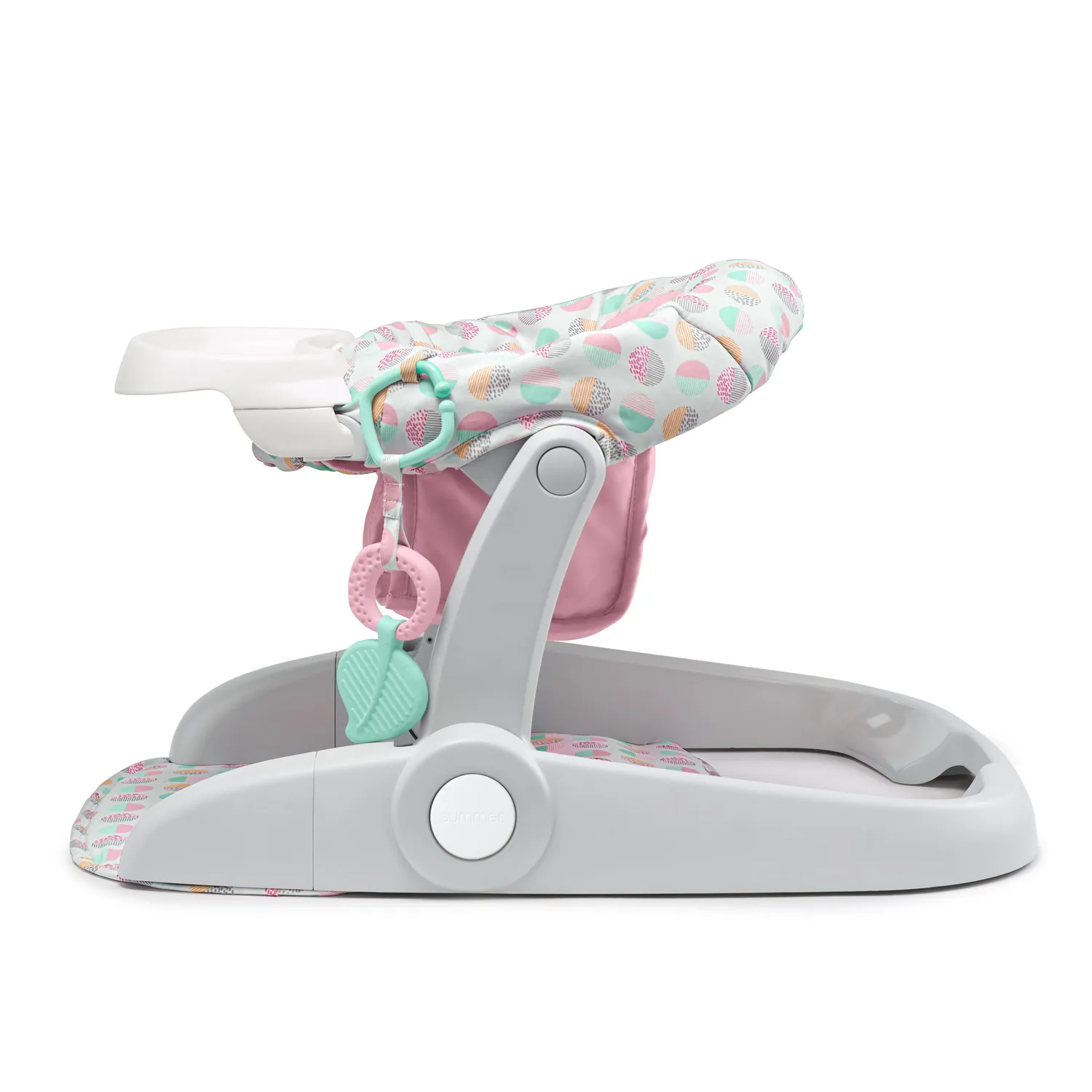 Summer Learn-to-Sit Sweet-and-Sour Babysitz Pink 3-Positionen