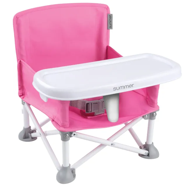 Summer Pop N Sit Booster pink Sitzerhöhung Tablett