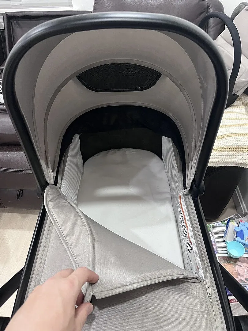 Ingenuity 3DSuite DualDock Tragewanne Babywanne Cashew